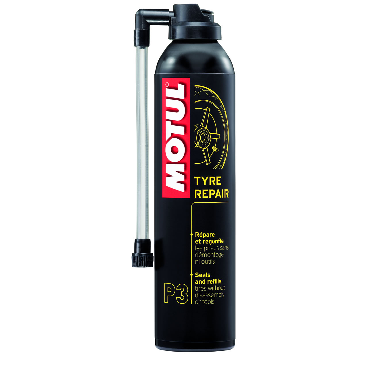 Σπρέι-υγρό επισκευής ελαστικών ( FAST ) MOTUL MC CARE tyre repair 300ml MOTUL motul-tyre-repair