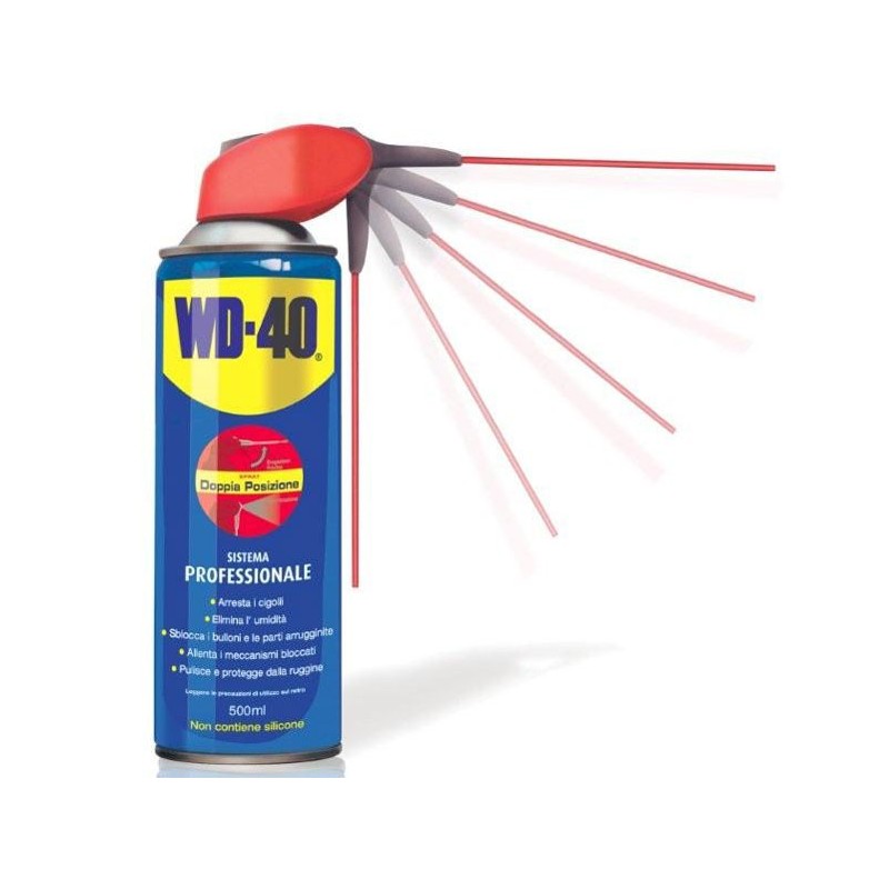 Σπρέϊ αντισκουριακό 500ml WD-40 Smart straw γενικής χρήσης WD40 WD-40-500ML