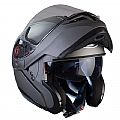 Κράνος Ανοιγόμενο MT Helmets Optimus SV με Εσωτερική Φιμέ Ζελατίνα Τιτάνιο Ματ