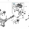 Turn Signal Varadero 1000, Transalp 650 HONDA