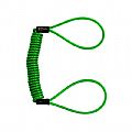 Disc lock reminder cable Zovii Green Fluo ZOVII