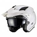 MT Helmets Jet District SV White MT HELMETS