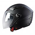 Pilot Kiron 3 Jet Helmet Black Mat