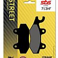 Motorcycle Brake pads SBS 713HF FA228 STD RR