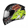 Κράνος Full Face MT Stinger Danger A1 Πορτοκαλί Ματ MT HELMETS