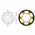 Rear Sprocket Supersprox Black-Gold Yamaha Tracer 900 