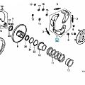 Cluth discs genuine HONDA SCV100 LEAD HONDA