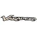 HONDA VARADERO Tank Sticker 35 Χ 5 cm Black/Silver RACE AXION