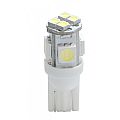 Λάμπα M-TECH W5W 12V T10 W2,1X9,5D LED Λευκή (ΚΑΡΦΩΤΟ ΑΚΑΛΥΚΟ) 1τεμ