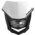 Polisport Halo Headlight Black-White POLISPORT