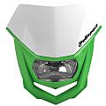 Polisport Halo Headlight Green-White