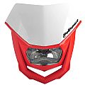 Polisport Halo Headlight Red-White POLISPORT