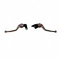 PRO TECH Set Silver Levers Honda CBR 600RR 03-06