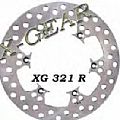 Rear disk brake SUZUKI RM 125 '00-'09 / RMX 250 '02-'08 XGEAR