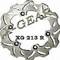 Rear disk brake  KAWASAKI GPZ 900 R 90-03 / GPX 600 R WARBIRD 86-96 XGEAR