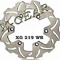 Δισκόπλακα εμπρός και πίσω KAWASAKI ZL 1000 86-90 / GPX 1000 RX 86-89 XGEAR