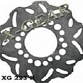 Δισκόπλακα πίσω X-GEAR KAWASAKI ZXR 750 L 93-95 / ZXR 750 RR 89-95 XGEAR