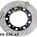 Δισκόπλακα εμπρός X-GEAR  KAWASAKI KLE 250 ANHELO 93 / KLR 650