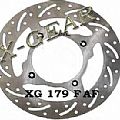 Δισκόπλακα εμπρός X-GEAR HONDA CRF 150  07-09 / CR 80 R 96-07 XGEAR