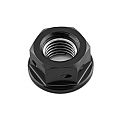 Pro-Bolt Aluminium Nut M10x(1.25mm) Drilled Black PRO-BOLT