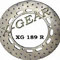 Rear disk brake HONDA ST 1100 PAN EUROPEAN 89-94 / VTX 1800 02-08 XGEAR