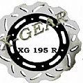 Δισκόπλακα πίσω X-GEAR CAGIVA WMX 125 87-92 / HUSABERG FE 400 98-99
