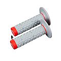 Χειρολαβές Renthal MX Dual Grips G206 Comfort Διπλής Πυκνότητας Γκρι/Κόκκινο