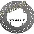 Δισκόπλακα εμπρός X-GEAR SUZUKI RMZ 250 07-09 / RMZ 450 05-09 XGEAR