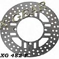 Δισκόπλακα εμπρός X-GEAR KAWASAKI KX 125 06-08 XGEAR