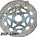 Floating Front Disk Brake KAWASAKI ZXR 750 L 93-95 XGEAR