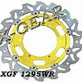 Floating Front Disk Brake KTM MXC 250 98-03 320mm titanium XGEAR