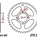 Rear sprocket JT JTR257 42 Teeth