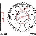 Rear sprocket JTR827 44 Teeth