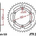 Rear sprocket JT JTA210.49 teeth alouminioum HONDA JT