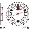 Rear sprocket JT R1306 40-42 Teeth JT