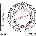 Rear sprocket JT R1306 40-42 Teeth