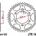 Γρανάζι πίσω JT JTR1489 41 Δόντια JT