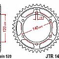 Rear sprocket JT R1490 44 Teeth JT