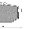 Σετ τακάκια φρένου Εμπρός NEWFREN FD097 YAMAHA XTZ 600 TENERE 85-90