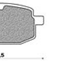 Set Pads Front NEWFREN FD175BA YAMAHA JOG 50 (93-)