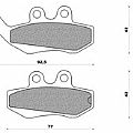 Set Pads Front NEWFREN FD195BE RUNNER 125 (99)