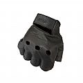 Half Finger motorcycle / scooter /Cycling leather  Gloves  black NORDCAP CITY II