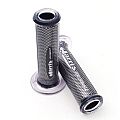 Grips motorcycle HARRI'S STRADA 125mm Carbon-Silver