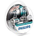 Σετ λάμπες αλογόνου Philips X-tremeVision H4 12V 60/55W P43T S2 +130 2 Τεμμάχια 