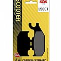Motorcycle Brake pads SBS 196CT FA307 MAXI SCOOTER 125-249CCM SBS