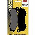 Motorcycle Brake pads SBS 205HF FA603 FR SCOOTER 50-124CCM(PCX125 ) SBS