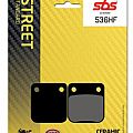 Motorcycle Brake pads SBS 536HF FA54 STD FR/RR