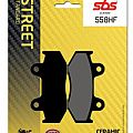 Motorcycle Brake pads SBS 558HF FA92-FA323/2 STD FR/RR SBS