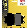 Motorcycle Brake pads SBS 570HF FA104 STD FR/RR