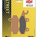 Motorcycle Brake pads SBS 611LS FA135-FA214 RR SBS